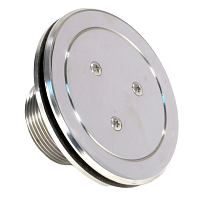 Форсунка донная Акватехника 1 1/2" НР с бок. подачей с фикс. 3 винта AISI 316 (плитка) (AT03.08.1M) Форсунка донная Акватехника 1 1/2" НР с бок. подачей с фикс. 3 винта AISI 316 (плитка) (AT03.08.1M)